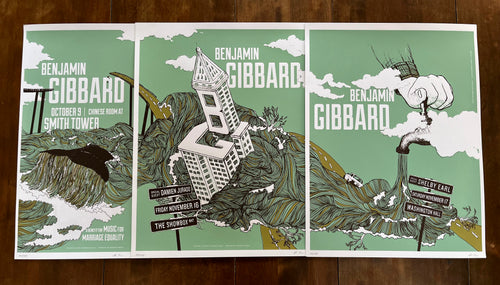 Ben Gibbard 3 Poster Set