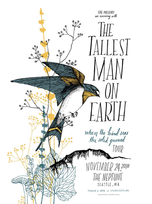 Tallest Man on Earth Poster